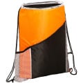 Sprint Angled Drawstring Sports Bag With Pockets