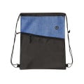 Tonal Heathered Non-Woven Drawstring Backpack