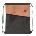 Tonal Heathered Non-Woven Drawstring Backpack