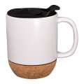 14oz Ceramic Mug With Cork Base