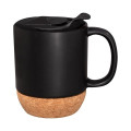 14oz Ceramic Mug With Cork Base