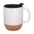 14oz Ceramic Mug With Cork Base