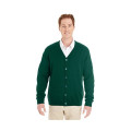 Harriton® Men's Pilbloc™ V-Neck Button Cardigan Sweater