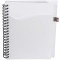 Polypro Notebook with Clear Front Pocket