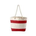 Cotton Resort Tote Bag with Rope Handle