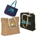 Eco-Green Jute Tote Bag