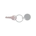 Round Metal Keychain