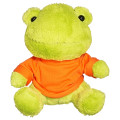 7" Plush Frog with T-Shirt