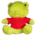 7" Plush Frog with T-Shirt