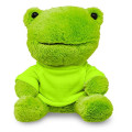 7" Plush Frog with T-Shirt