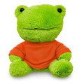 7" Plush Frog with T-Shirt