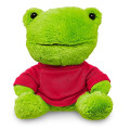 7" Plush Frog with T-Shirt