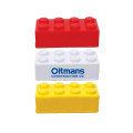 Construction Building Block Shape Stress Ball