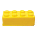 Construction Building Block Shape Stress Ball