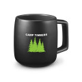 15oz Geo Square Handle Ceramic Mug