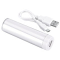 Cylinder Plastic Mobile Power Bank Charger - UL Certified