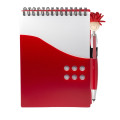 Two-Tone Jotter with MopTopper™ Stylus Pen