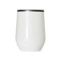 12 oz Budget Stemless Wine Tumbler With Lid