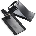 Leeman Majestic Leather Luggage Tag
