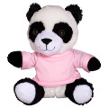 7" Plush Panda with T-Shirt