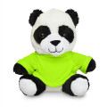 7" Plush Panda with T-Shirt