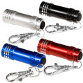 Micro 3 LED Flashlight With Keychain