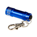 Micro 3 LED Flashlight With Keychain