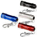 Micro 3 LED Flashlight With Keychain