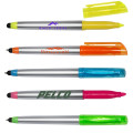 Highlighter Pen with Stylus