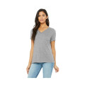 Bella+Canvas® Ladies' Relaxed Jersey Short-Sleeve V-Neck ...