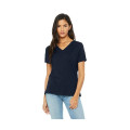 Bella+Canvas® Ladies' Relaxed Jersey Short-Sleeve V-Neck ...