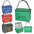 6 Pack Tonal Non-Woven Cooler Bag