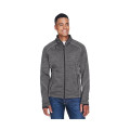 North End® Men's Flux Melange Bonded Fleece Jacket