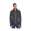 North End® Men's Flux Melange Bonded Fleece Jacket