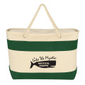 Large Cruising Tote Bag With Rope Handles