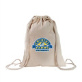 Natural Drawstring Backpack