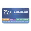 Round Corner Business Card Magnet