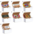6 pack Sweet and Salty Snack Box with Label
