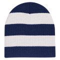 Rugby Stripe Knit Beanie