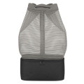 Sheer Mesh Pinstripe Sling With Kooler