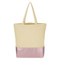 Metallic Accent 12 Oz. Cotton Tote Bag