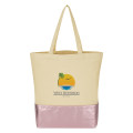 Metallic Accent 12 Oz. Cotton Tote Bag