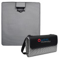 Hunter Houndstooth Roll-Up Picnic Blanket