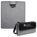 Hunter Houndstooth Roll-Up Picnic Blanket