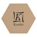 Leatherette Coaster