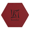 Leatherette Coaster