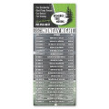 Football Schedule Magnet