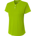 Ladies' Tek 2-Button Henley Shirt