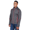 Men's Flux Melange Bonded Fleece Jacket