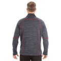 Men's Flux Melange Bonded Fleece Jacket
